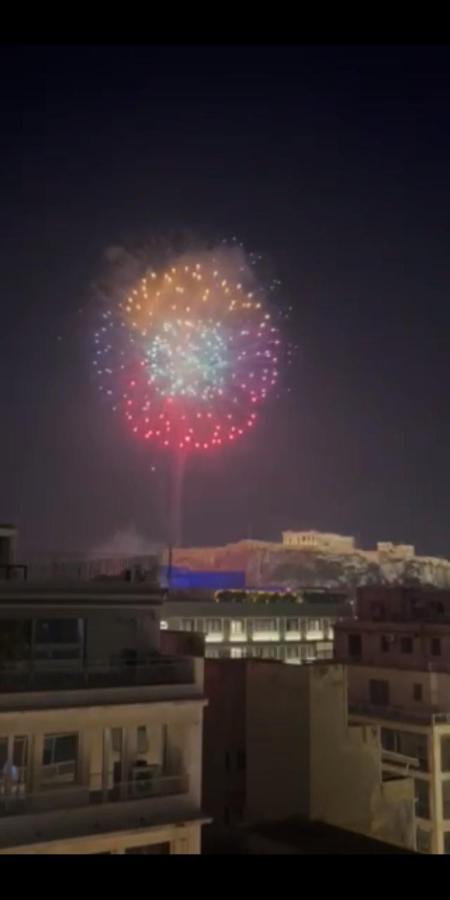 Parthenon And Syntagma Square View Apartment Athen Eksteriør billede