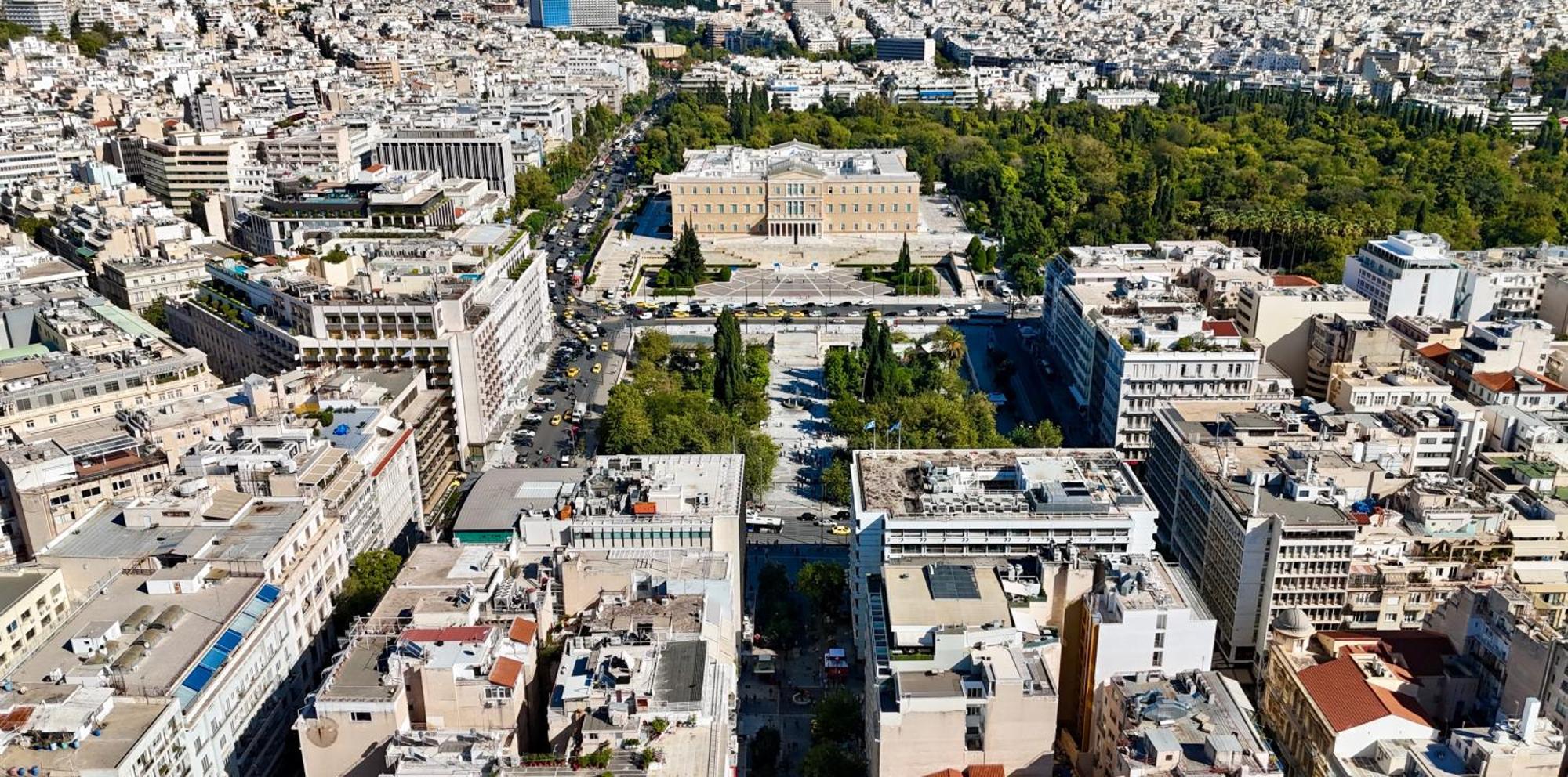 Parthenon And Syntagma Square View Apartment Athen Eksteriør billede