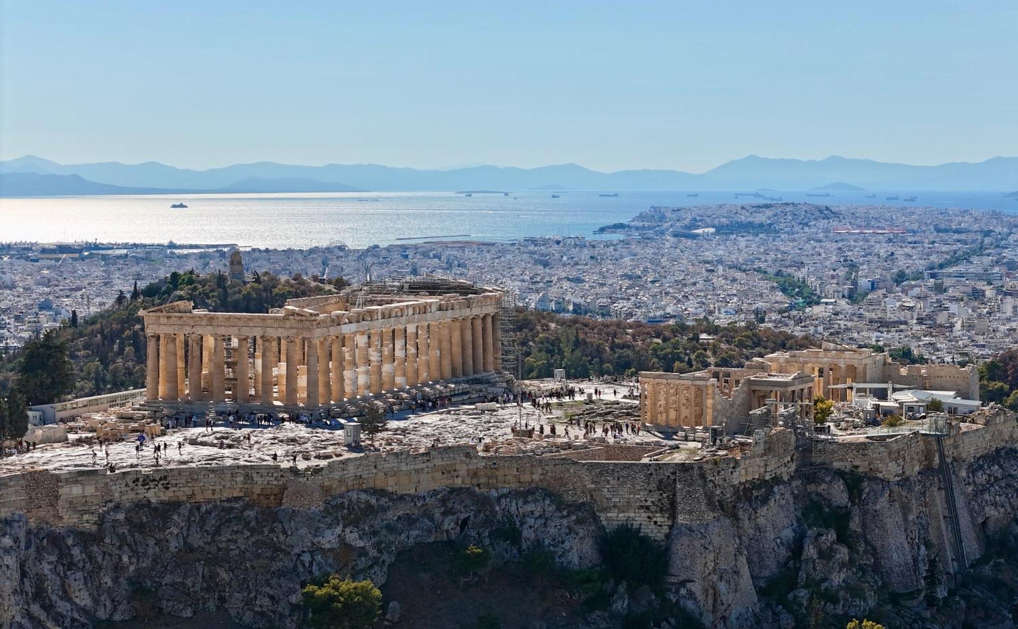 Parthenon And Syntagma Square View Apartment Athen Eksteriør billede